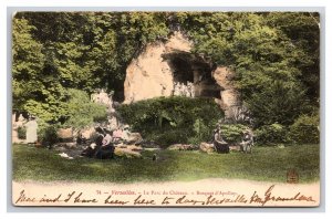 Grove of Apollos Baths Parc de Versailles France DB Postcard L20