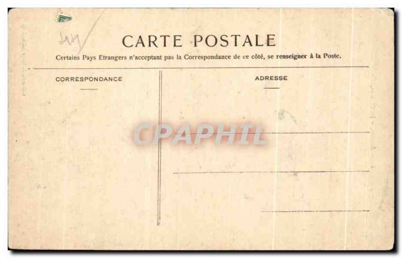 Old Postcard Nantes Chateau