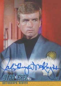 John McKnight Star Trek Original Series Autograph Signed Card