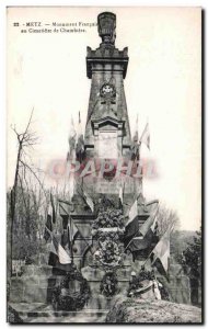 Metz - Cimetiere de Chambière - Old Postcard