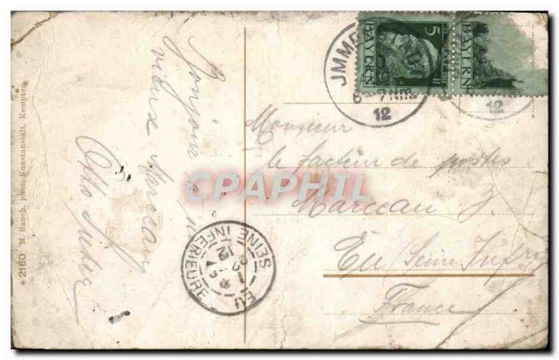 Old Postcard Oberstdorf Nebelhornhuaus