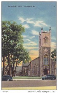 St. Paul's Church, Burlington, Vermont, 1930-1940s