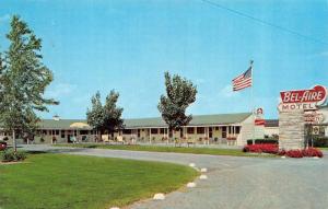 SKANEATELES, NY New York  BEL-AIRE MOTEL  Roadside  c1950's Chrome Postcard