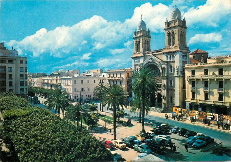 Africa Tunisia The cathedral city view