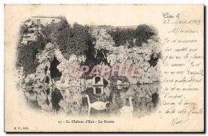 This Old Postcard The Chateau d & # 39eau Cave