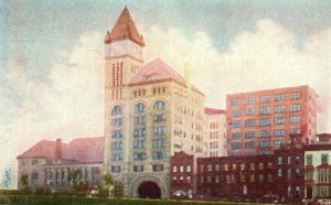 Vintage Post Card Twelfth Street Depot Chicago, Ill P33