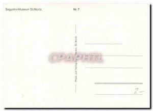 Postcard Modern Segantini Museum St. Moritz St.