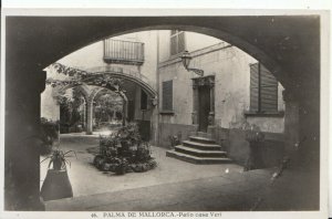 Spain Postcard - Palma De Mallorca - Patio Casa Veri  - Ref 16019A