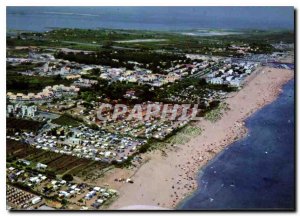 Postcard Modern Littoral Languedoc Marseillan General view of the station in ...