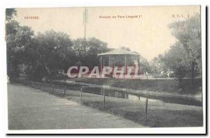 Oostende Old Postcard Kioque 1st Leopoldpark