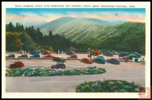 Parking Space Atop Newfound Gap Highway, Great Smoky Mountains National Park