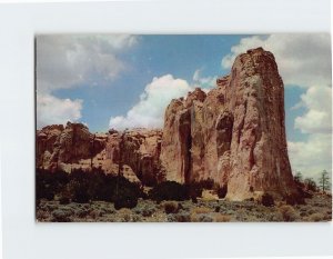 Postcard El Morro National Monument, Ramah, New Mexico