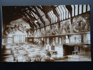 Northumberland FORD SCHOOL HALL (Lady Waterford Hall) Old RP Postcard by Gibson