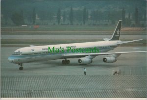 Aviation Postcard - Saudia Air Cargo DC-8-63CF Aeroplane   RR14138
