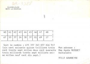 BR9388 Guadeloupe La Marina   caribbean