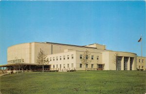 Columbus Ohio 1960s Postcard Franklin County Veterans Memorial Auditorium