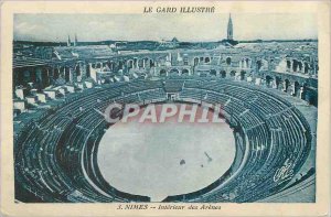 Old Postcard Nimes Interieur des Arenes