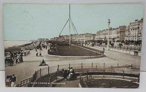 Hove Park and Promenade Brighton UK Vintage Postcard