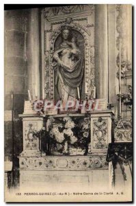 Old Postcard Perros Guirec Our Lady of Clarity