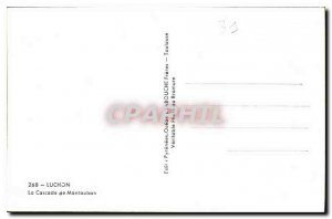 Postcard Old Waterfall Luchon Montauban