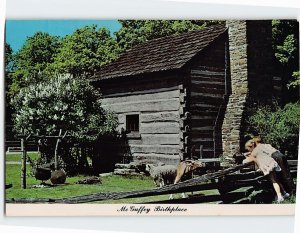 Postcard The McGuffey Birthplace Greenfield Village Dearborn Michigan USA