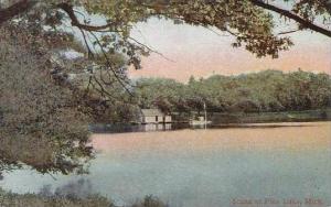 Michigan Pine Lake Scene At Pine Lake