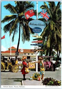 Postcard - Rawson Square - Nassau, Bahamas