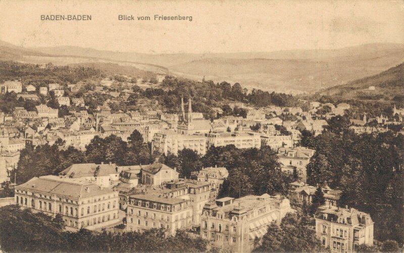 Germany - Baden Baden Blick vom Friesenberg Advertising 03.11 