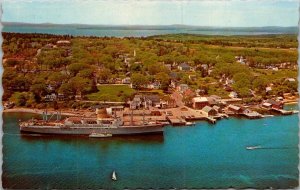 Maine Air View Of Castine