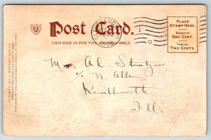 1908  Williamson Building   Cleveland Ohio   Postcard