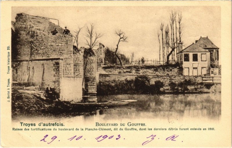 CPA TROYES d'autrefois - Boulevard du Gouffre (71764)