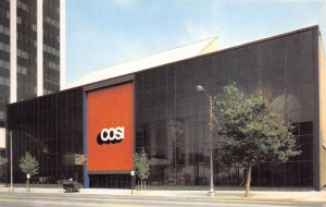 Columbus Ohio 1960s Postcard COSI CEnter Of Science & Industry Facade