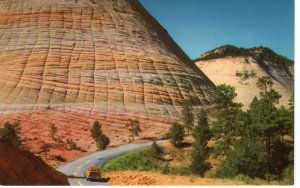 US    PC3997  CHECKERBOARD MESA, ZION NATIONAL PARK, UTAH