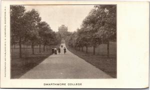 Swarthmore College, Women Students Photo by E.W. Humphreys UDB Vtg Postcard L07