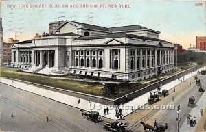 New York Library Building - New York Citys