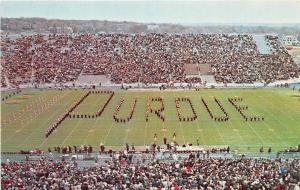 D99/ Lafayette Indiana Purdue University Stadium Postcard Football Chrome Band