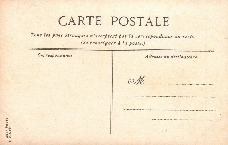 Vintage Postcard 1910's Une Allee aux Champs Elysees Paris France FR
