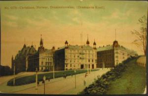 Christiana Norway Drammenveien c1910 Postcard