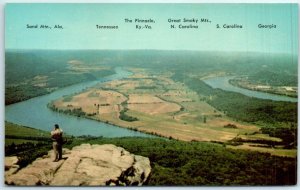 M-1733 Seven State From Point Lookout Chattanooga Tennessee