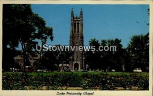 Duke University Chapel in Durham, North Carolina