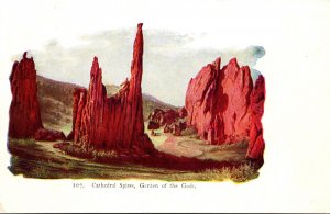 Colorado Garden Of The Gods Cathedral Spires