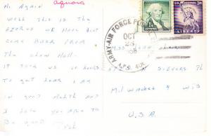 Ilha Terceira - Azores RP - Army Airforce Cancel, US Stamp