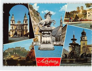 Postcard Salzburg Austria