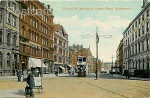 England, Lancashire, Manchester, Piccadilly Looking to London Road