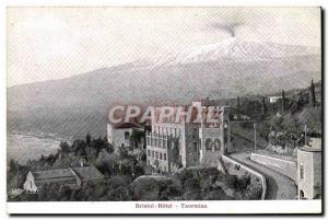 Postcard Old Bristol Hotel Taormina