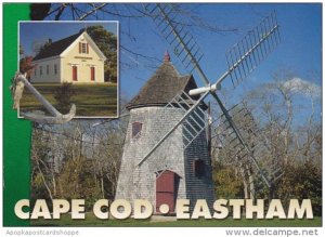 Massachusetts Cape Cod Eastham Windmill The Windmill On Cape Cod 1999