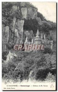 Old Postcard The Dauphine Sassenage Chateau Terray