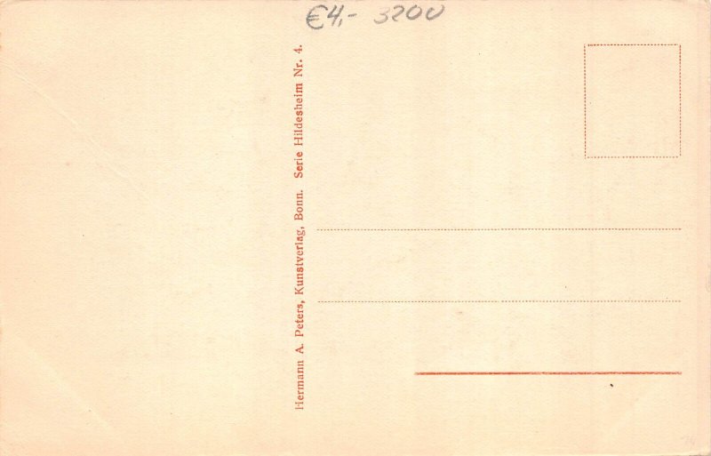 Germany Hildesheim Market Square vintage postcard