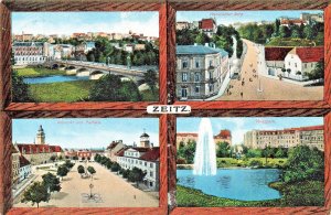 ZEITZ GERMANY~1912 MULTI VIEW POSTCARD