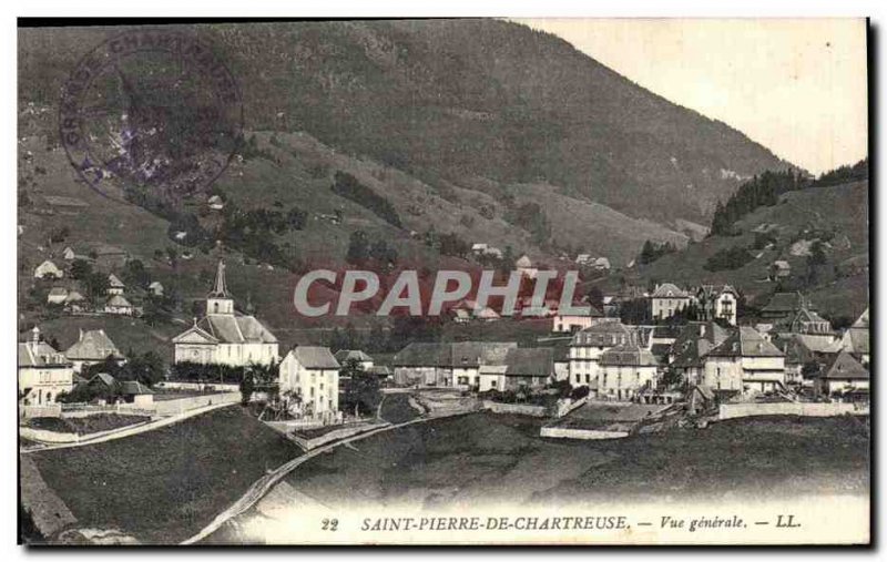 Old Postcard Saint Pierre De Chartreuse Vue Generale